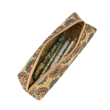 Cork soft case clutch for reading glasses/makeup/pencils