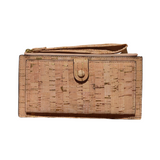 Cork Phone Wallet Wristlet Minimalist Plain CUZ-145
