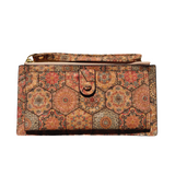 Cork Phone Wallet Wristlet Minimalist Plain CUZ-145