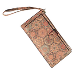 Cork Phone Wallet Wristlet Minimalist Plain CUZ-145