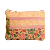 Triple Zipper Coin Purses