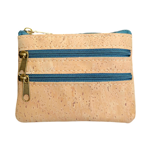 Triple Zipper Coin Purses