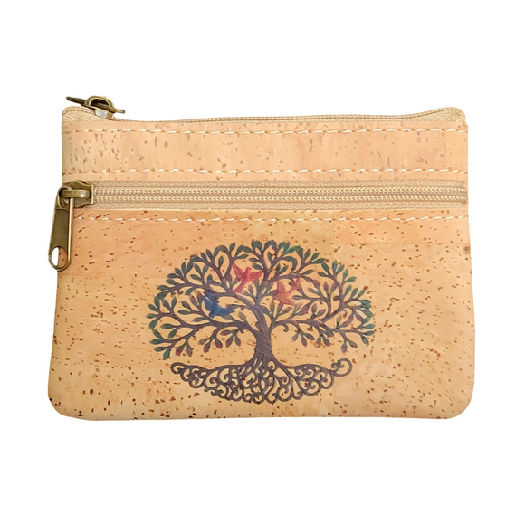 Art Coin Purse - Mini Pouch - Tree of life