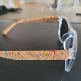 UV protection Cork eyewear  with case GOZ-219