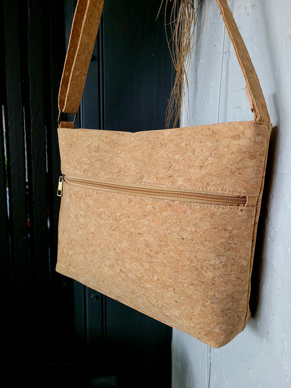 Large Size Cork Shoulder Bag Crossbody 141-1C