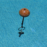 Floating Cork Ball Keyrings Water Sport Accessories for Surfing Swimming Diving Fishing TOP-01
