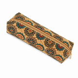 Cork soft case clutch for reading glasses/makeup/pencils