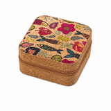 Natural Cork Jewelry Storage Box B-101