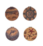 Slim Cork Pocket Mirror (Ayna 1-6)