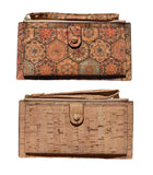 Cork Phone Wallet Wristlet Minimalist Plain CUZ-145
