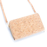 Cork phone wallet cross body with cellphone compartment PHBAG-134