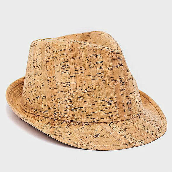 Cork Fedora Hat FSAPKA-01