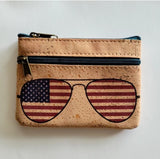 Art Coin Purse - Mini Pouch - 4th of July - CP-098