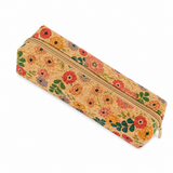 Cork soft case clutch for reading glasses/makeup/pencils