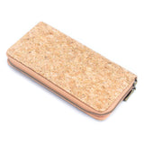 Cork Zipper Wallet PLAINS CUZ-132