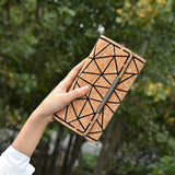 Cork Trifold Wallet Geometric CUZ-126